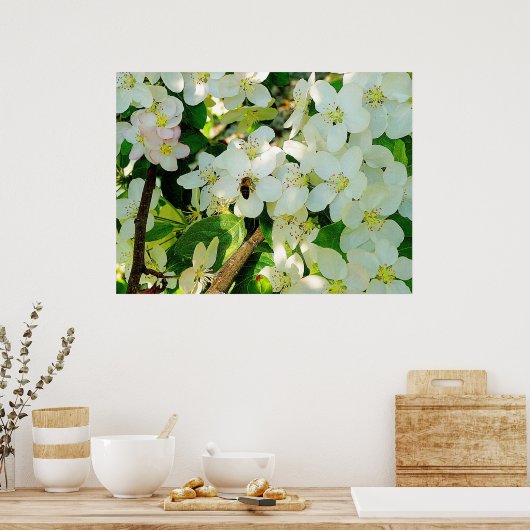 Poster Faire du miel (Cuisine)