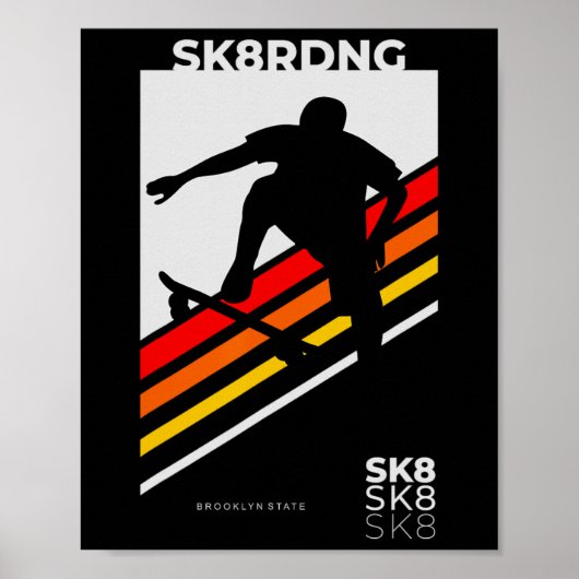 Poster Faire du skate ou mourir (Devant)