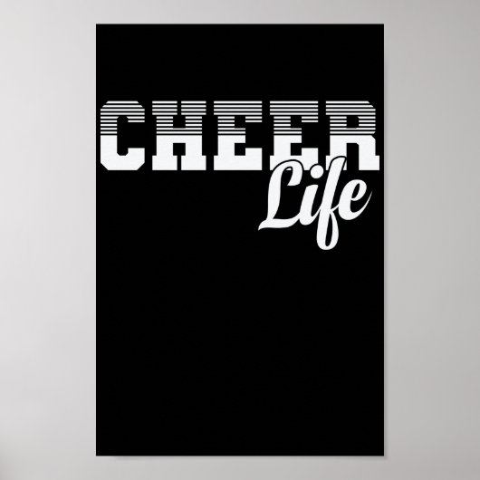 Poster Faire du sport aux cheerleader (Devant)