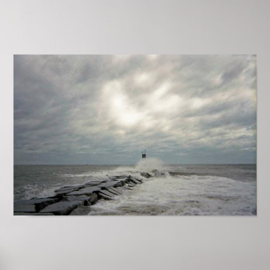 Poster faire du surf (Devant)