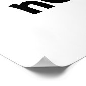 Poster Faire du thé pas la guerre (Coin)