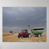 Poster Faire la course à la tempête (Devant)