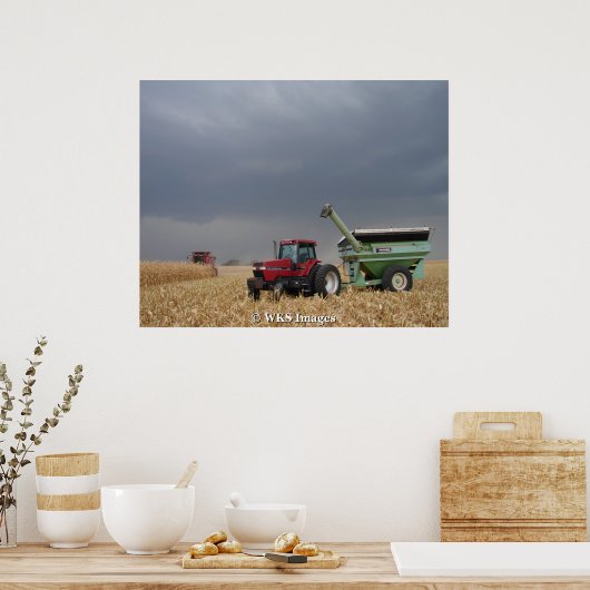 Poster Faire la course à la tempête (Cuisine)