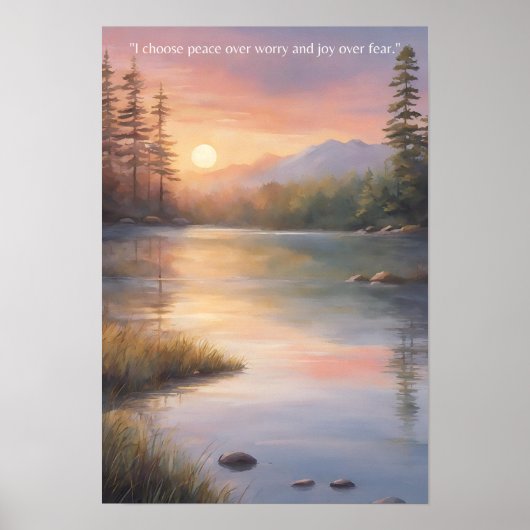 Poster Faire la paix et la joie (Devant)