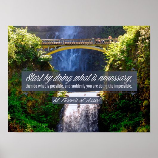 Poster Faire L'Impossible (Devant)