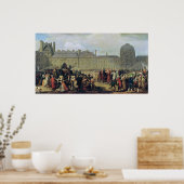 Poster Faire-part de la signature du traité (Cuisine)