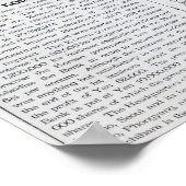 Poster Faire-part de l'établissement (Coin)