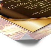 Poster Faire-part de mariage attrape-rêves (Coin)