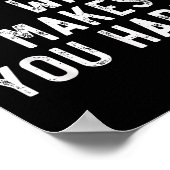 Poster Faire plus de ce qui vous rend heureux citations m (Coin)