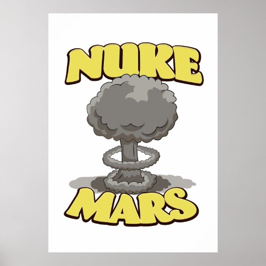 Poster Faire sauter Mars (Devant)