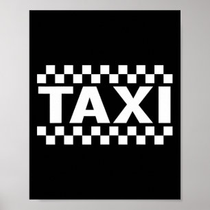 Poster Faire semblant d'être un taxi Halloween Costume Dr