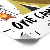 Poster Faire Souvenir Un Camping À La Fois Camping (Coin)