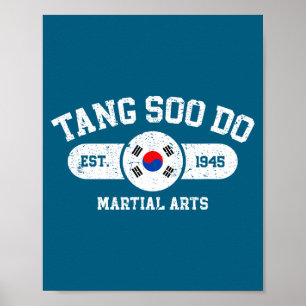 Poster Faire Tang Soo Arts Martiaux Est