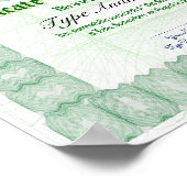 Poster Faire un certificat de participation (Coin)