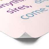 Poster Faire un voeu (Coin)