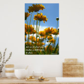 Poster Faire une différence (Cuisine)