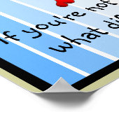 Poster Faire une différence (Coin)