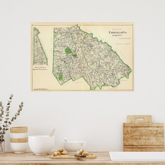 Poster Fairfield Co N (Cuisine)