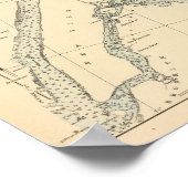 Poster Fairfield County Connecticut, Long Island NY (Coin)