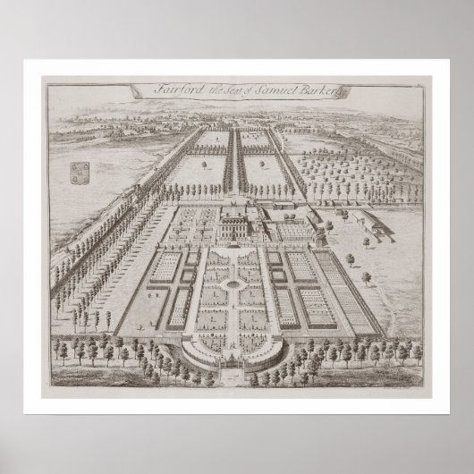 Poster Fairford House, siège de Samuel Barker, de 'T (Devant)