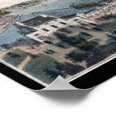 Poster Fairmount Water Works Philadelphia PA Imprimer (Coin)