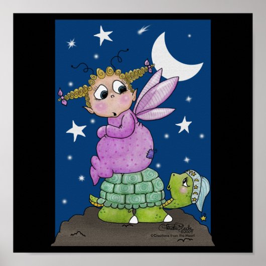Poster Fairy Baby réveille M. Turtle (Devant)