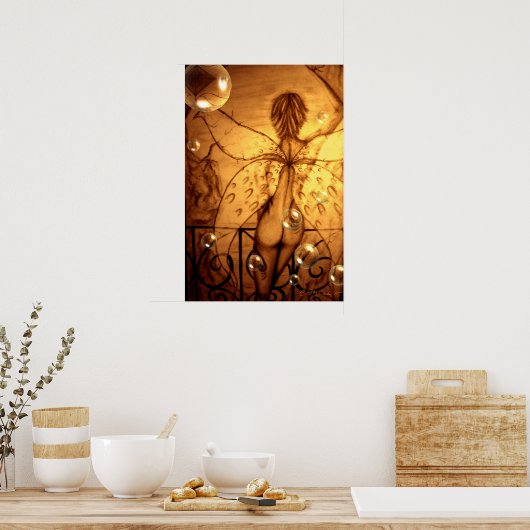 Poster "Fairy Bubbles" (Cuisine)