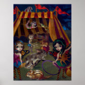 Poster Fairy Circus ART IMPRIMER imaginaire féeries carna (Devant)