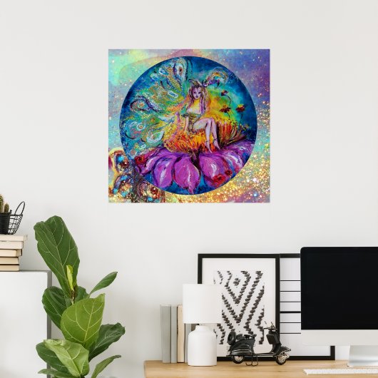 POSTER FAIRY DANS LA NUIT (Bureau à domicile)
