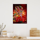 POSTER FAIRY EN ROUGE (Cuisine)
