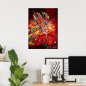 POSTER FAIRY EN ROUGE (Bureau à domicile)