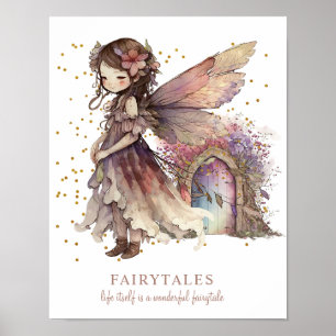 Poster Fairy Fairytales Dit Girl's Room