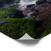 Poster Fairy Falls | Colombie River Gorge Oregon. (Coin)