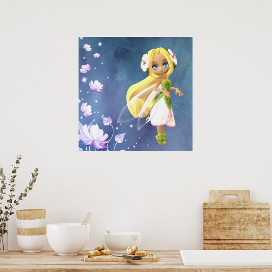 Poster Fairy Floral (Cuisine)
