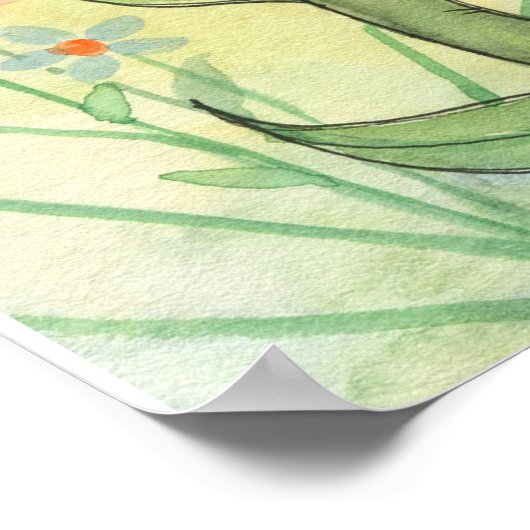 Poster Fairy Garden Imprimer (Coin)