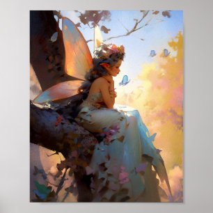 Poster Fairy Girl'Imaginaire Art