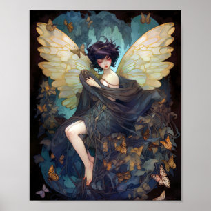 Poster Fairy Girl'Imaginaire Art