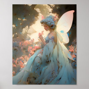 Poster Fairy Girl'Imaginaire Art
