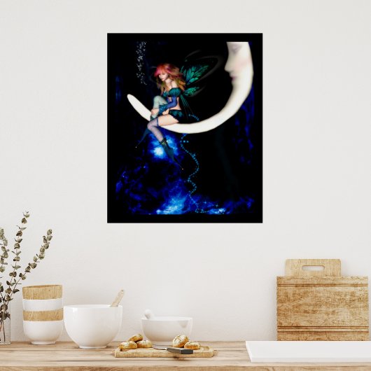 Poster Fairy Moon (Cuisine)