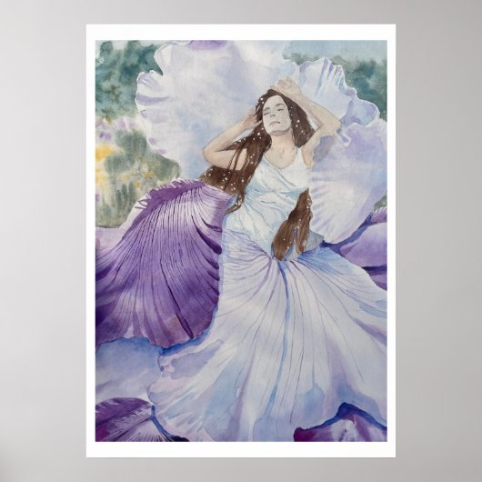 Poster Fairy of the Irises (Devant)
