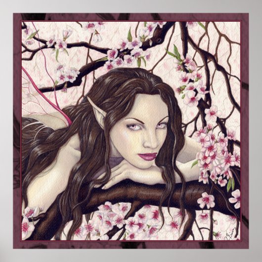 Poster Fairy of the Spring Bloom (Devant)