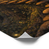 Poster Fairy on Mushroom Staircase-Enchanted Tree House  (Coin)