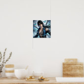 Poster Fairy Prince with Emerald Eyes & Shimmering Wings (Cuisine)