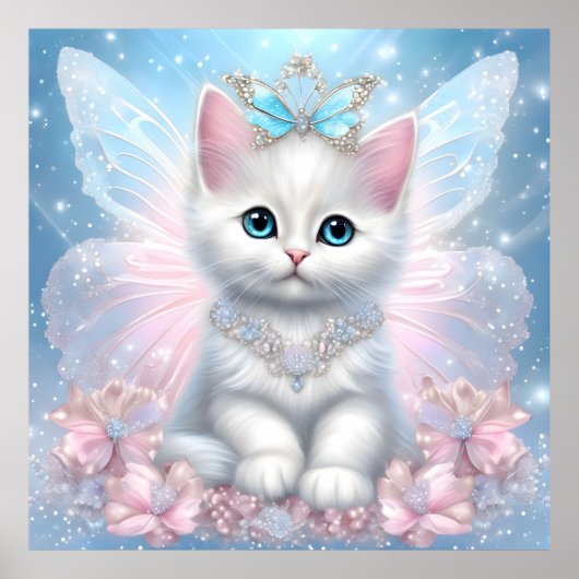 Poster Fairy Princess Kitten (Devant)