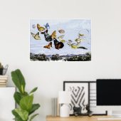 Poster Fairy Print par Richard Doyle 1870 (Bureau à domicile)