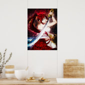 Poster Fairy Tail Erza Scarlet (Cuisine)