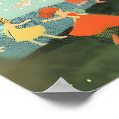 Poster Fairy Tale Art Print Enchanted Forest Dance (Coin)