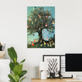 Poster Fairy Tale Art Print Enchanted Forest Dance (Bureau à domicile)