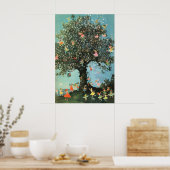 Poster Fairy Tale Art Print Enchanted Forest Dance (Cuisine)