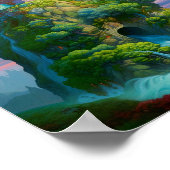 Poster Fairy Tale Castle Imaginaire Art (Coin)